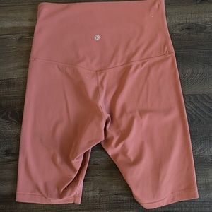 Size 8 Lululemon Align Bike Shorts 10"